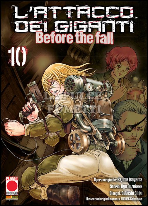 MANGA SHOCK #    14 - L'ATTACCO DEI GIGANTI - BEFORE THE FALL 10